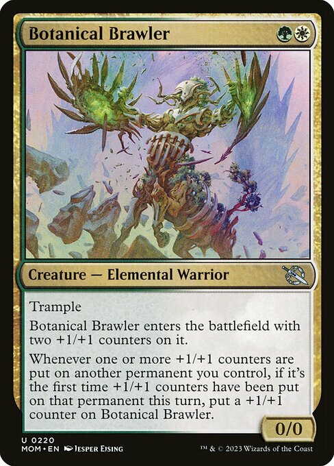 Botanical Brawler Card Front