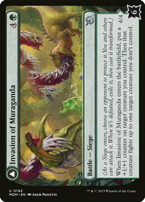 Invasion of Muraganda // Primordial Plasm Card Front