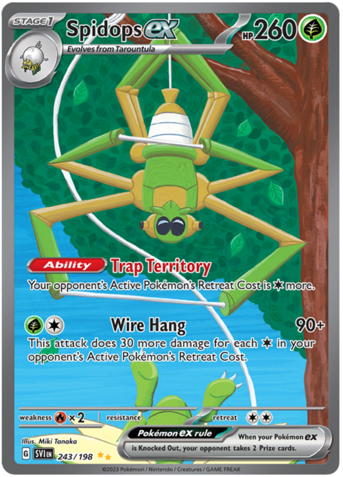 Spidops ex Card Front