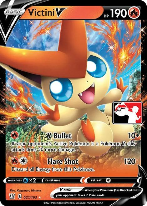 Victini V Card Front