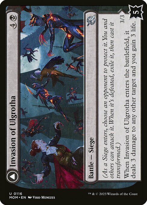 Invasion of Ulgrotha // Grandmother Ravi Sengir Card Front