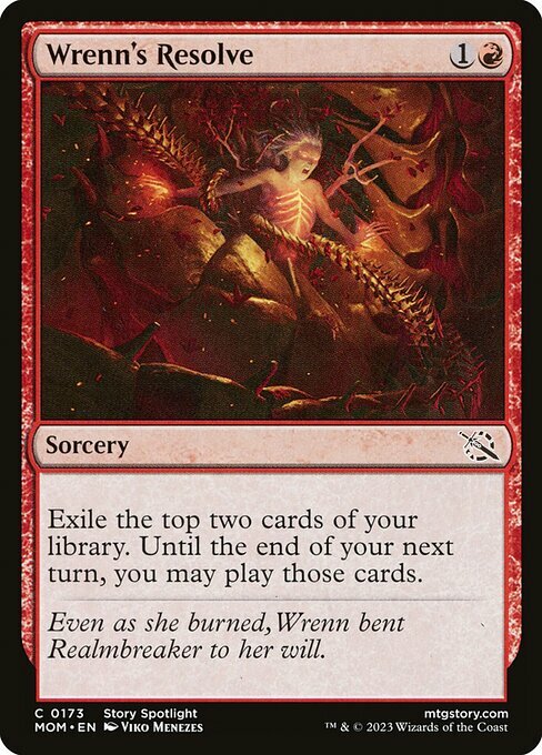 Wrenn's Resolve Card Front