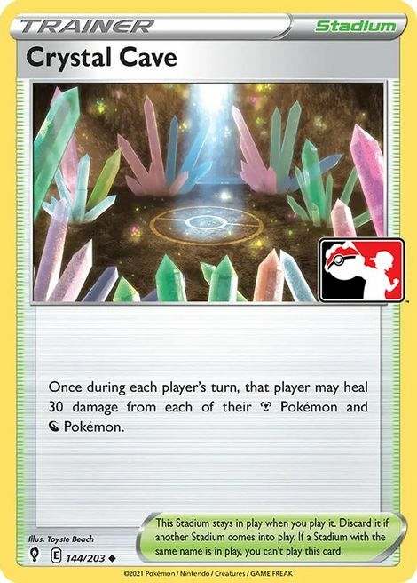 Crystal Cave Card Front