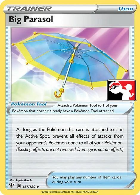 Big Parasol Card Front