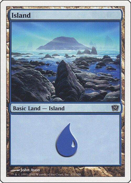 Island Card Front