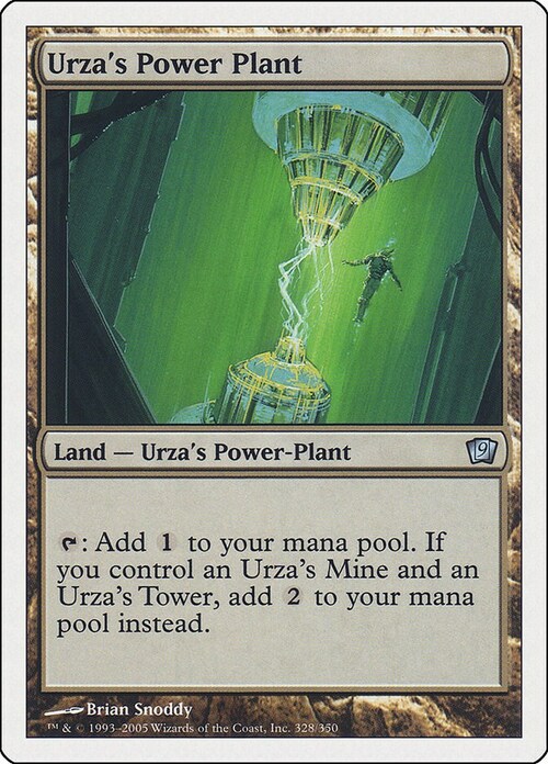 Urza's Power Plant Card Front