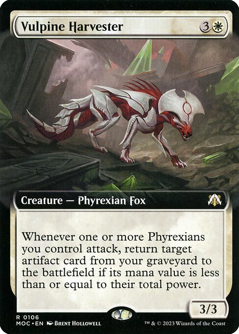 Vulpine Harvester Card Front