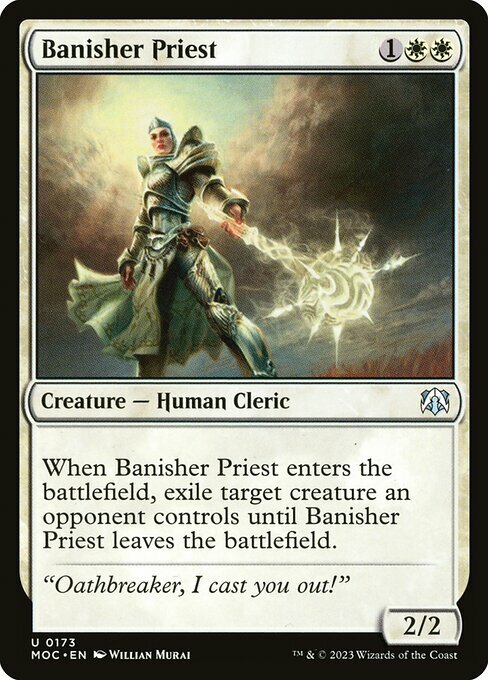 Banisher Priest Card Front