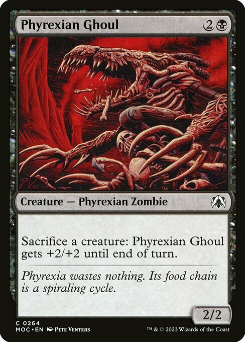 Phyrexian Ghoul Card Front