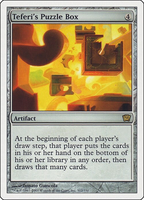 Teferi's Puzzle Box Card Front