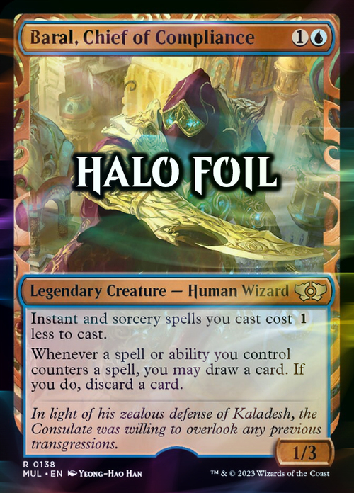 Baral, Chief of Compliance Card Front