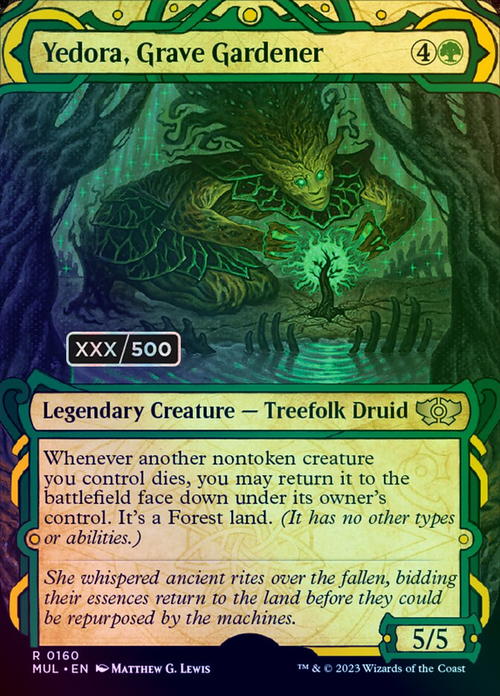 Yedora, Grave Gardener Card Front