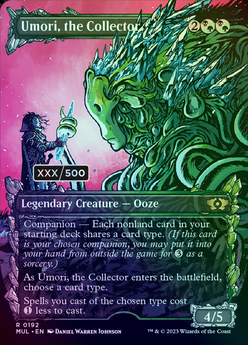 Umori, the Collector Card Front