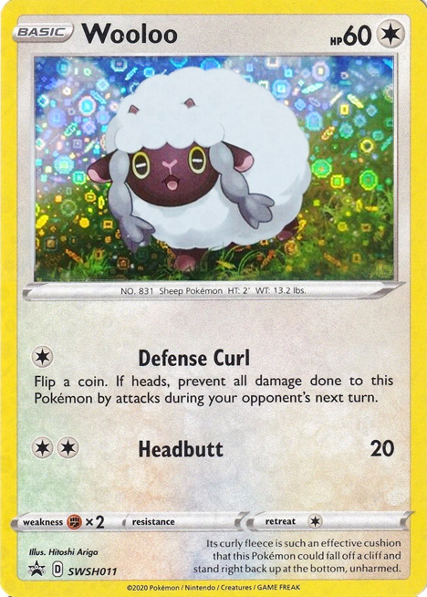 Wooloo Card Front