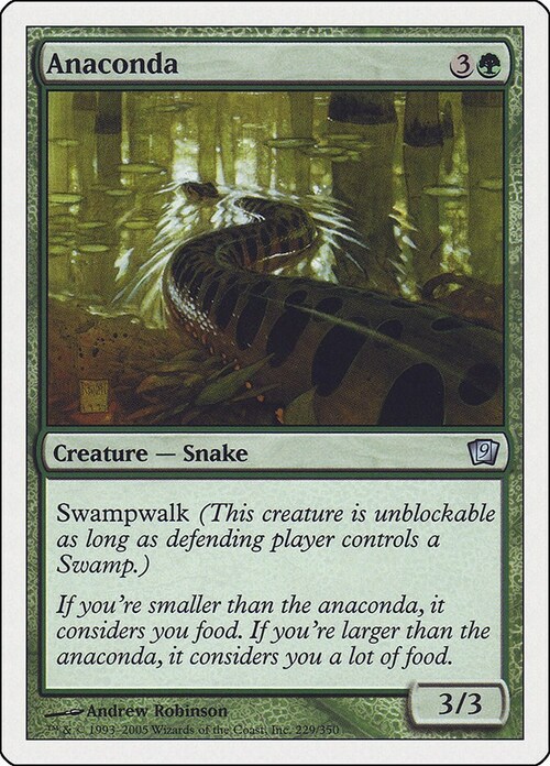 Anaconda Card Front