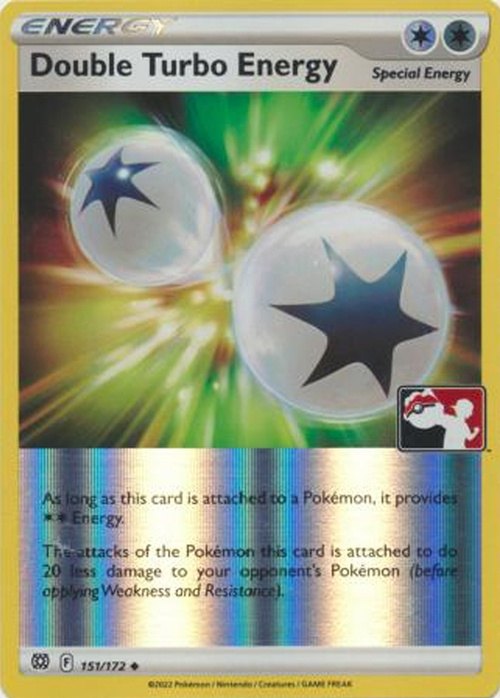 Double Turbo Energy Card Front