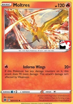 Moltres Card Front