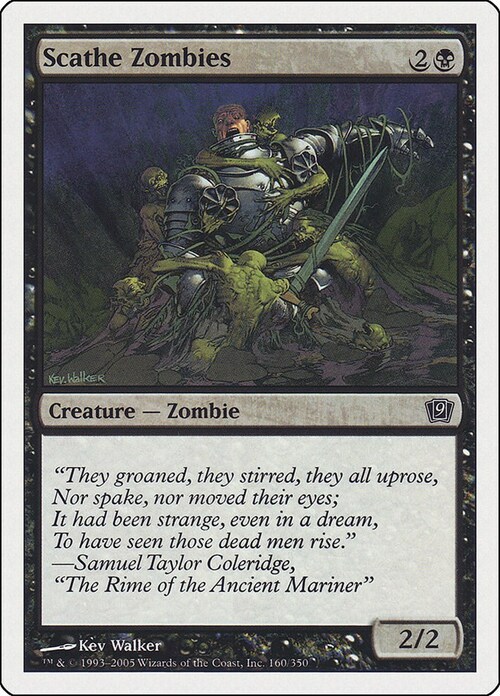 Scathe Zombies Card Front