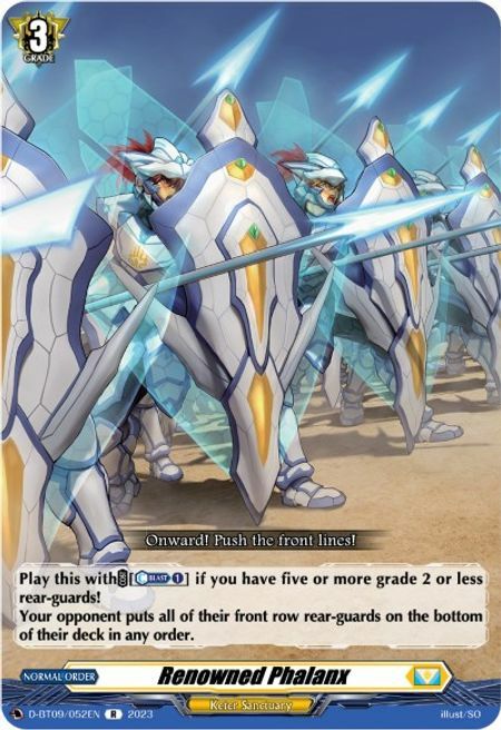 Renowned Phalanx Card Front