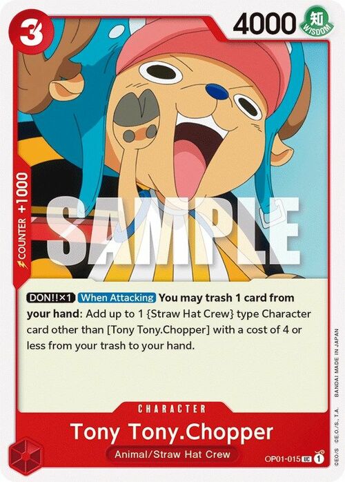 Tony Tony.Chopper Card Front