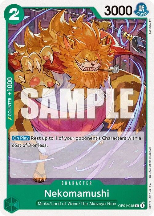 Nekomamushi Card Front