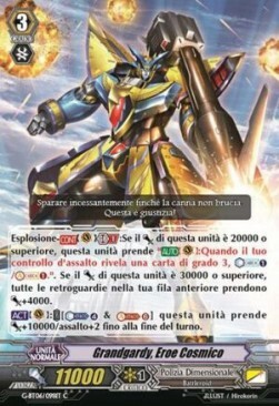 Cosmic Hero, Grandgardy Card Front