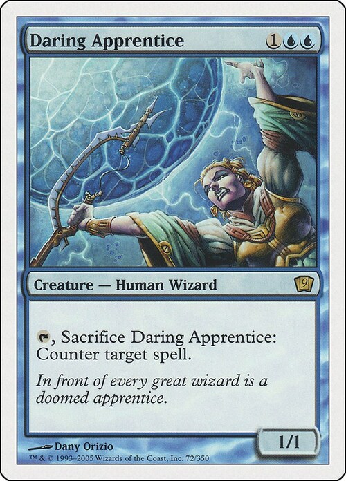 Daring Apprentice Card Front