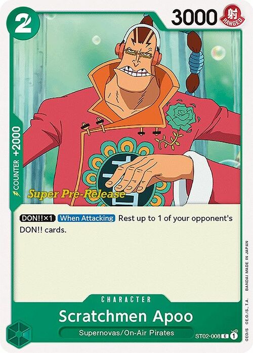 Scratchmen Apoo Card Front