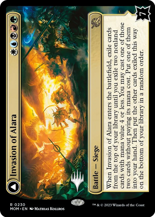 Invasion of Alara // Awaken the Maelstrom Card Front