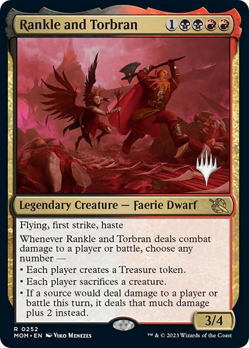 Rankle and Torbran Card Front