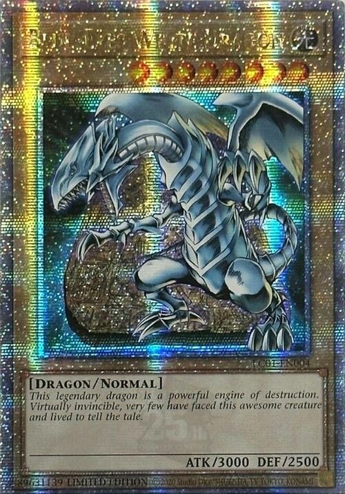 Blue-Eyes White Dragon Card Front