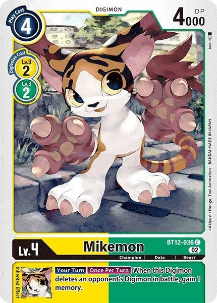 Mikemon Card Front