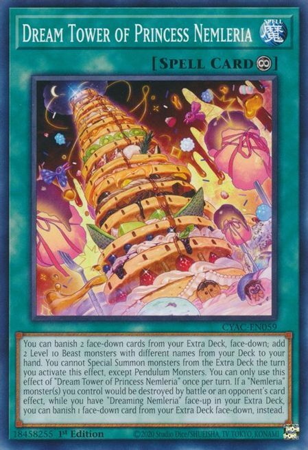 Dream Tower of Princess Nemleria Card Front