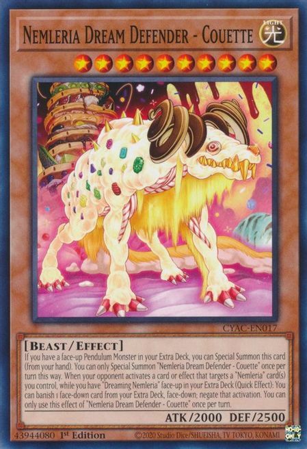 Nemleria Dream Defender - Couette Card Front