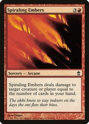 Spiraling Embers