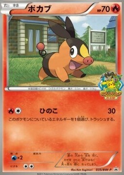 Tepig Card Front