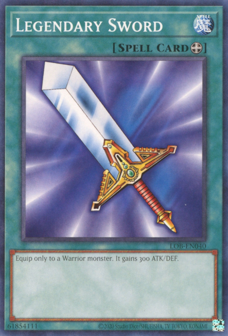 Legendary Sword Card Front