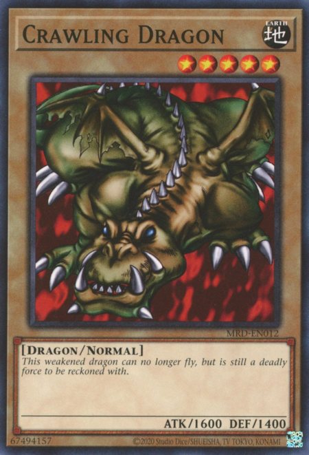 Crawling Dragon Card Front