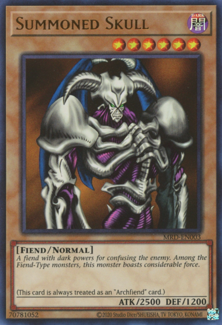 Summoned Skull Card Front