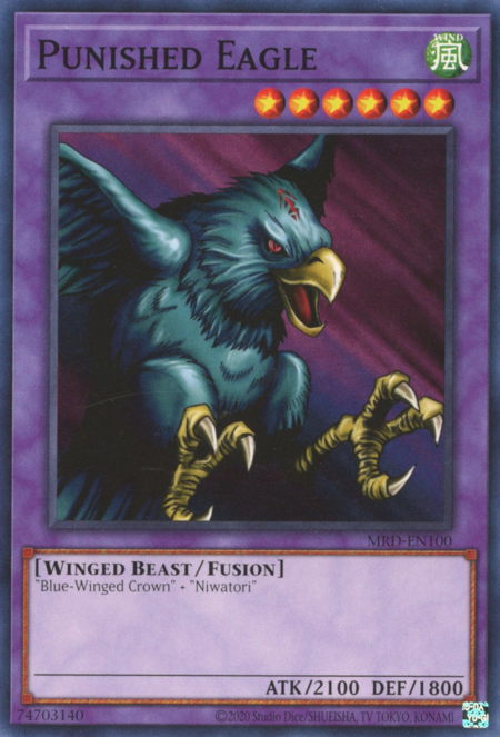 Punished Eagle Card Front