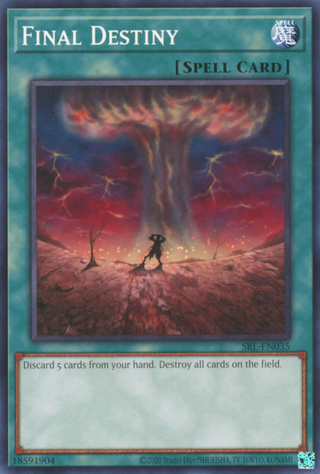 Final Destiny Card Front