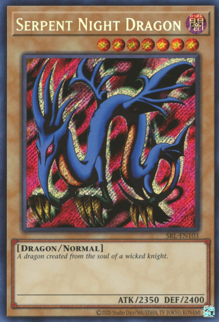 Serpent Night Dragon Card Front