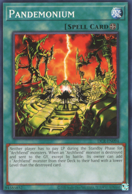 Pandemonium Card Front