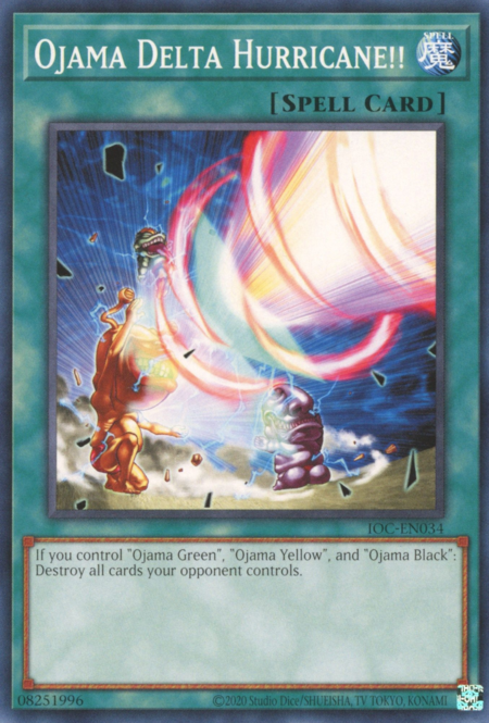 Ojama Delta Hurricane!! Card Front