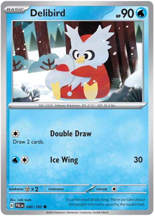 Delibird Card Front