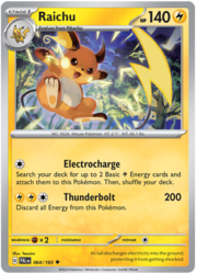 Raichu [Thunderclap Shot | Electrosmash]