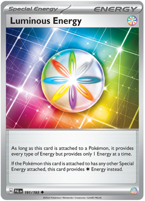 Luminous Energy Card Front