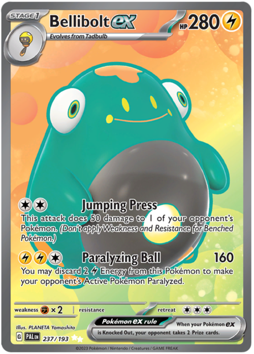 Bellibolt ex Card Front