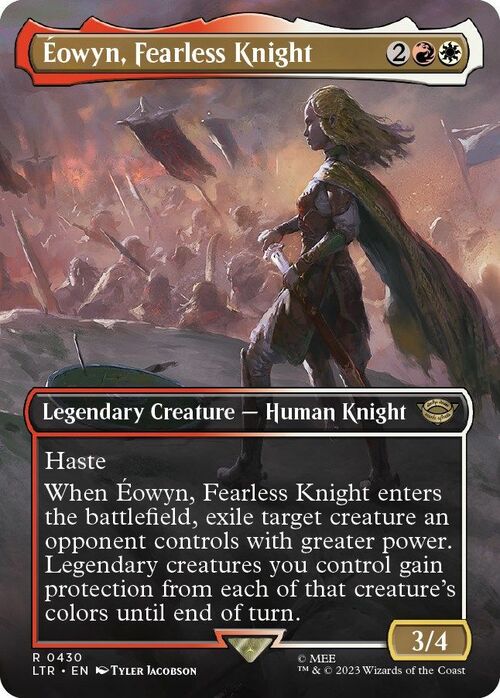 Éowyn, Fearless Knight Card Front