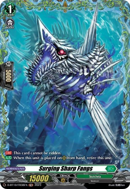 Surging Sharp Fangs Card Front